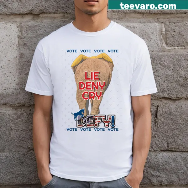 Funny political slogan T-shirt expressing frustrations humorously.