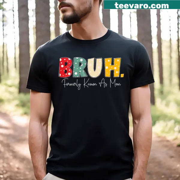 Funny V-neck t-shirt for moms with humorous saying