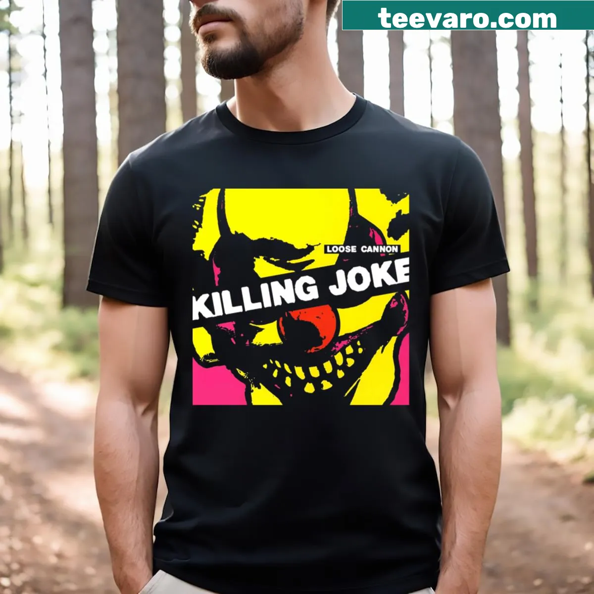 Humorous graphic celebrating food with a fiery twist — on a men's t-shirt