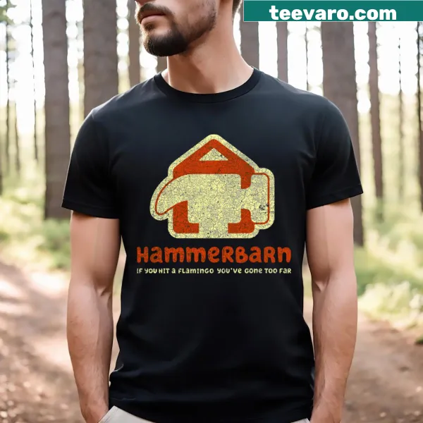 Vintage Hammerbarn-themed T-shirt for DIY enthusiasts.
