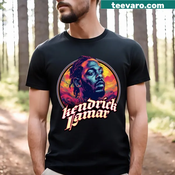 Simple Kendrick Lamar t-shirt with clean typography design