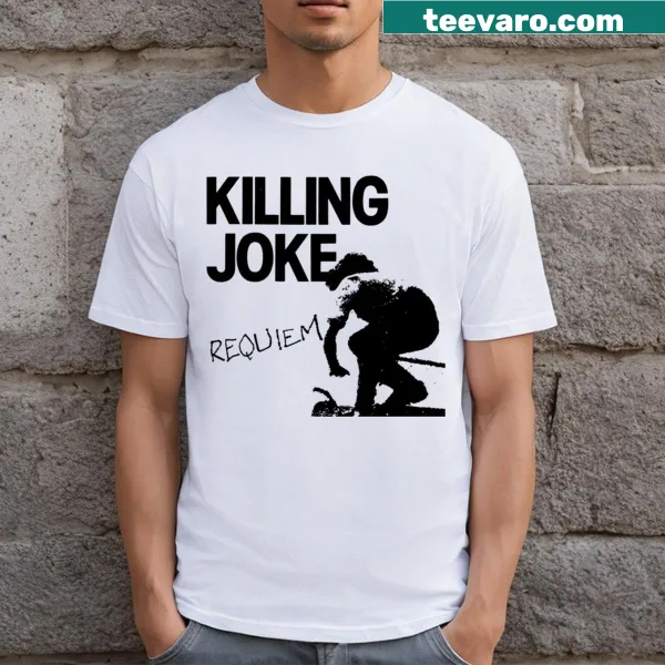 T-shirt featuring the phrase 'The Fall Of Because' in bold typography