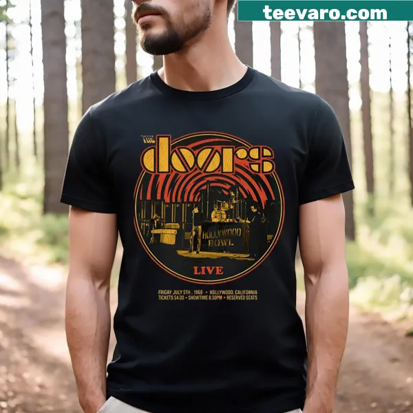 Vintage-style T-shirt honoring the band Morrison with nostalgic design