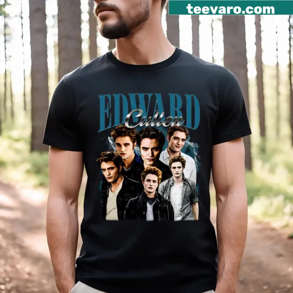 Vintage Twilight t-shirt featuring Edward Cullen graphic
