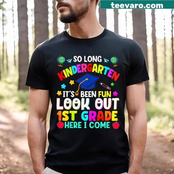 Funny kindergarten graduation t-shirt