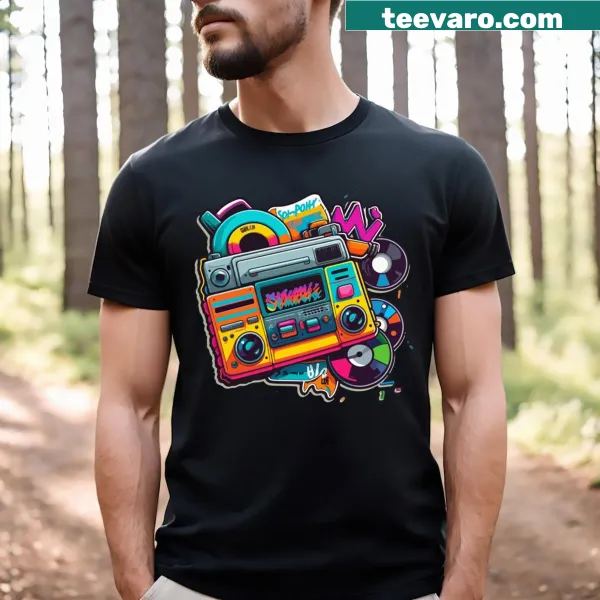 Funny Hip Hop T-shirt with playful text design
