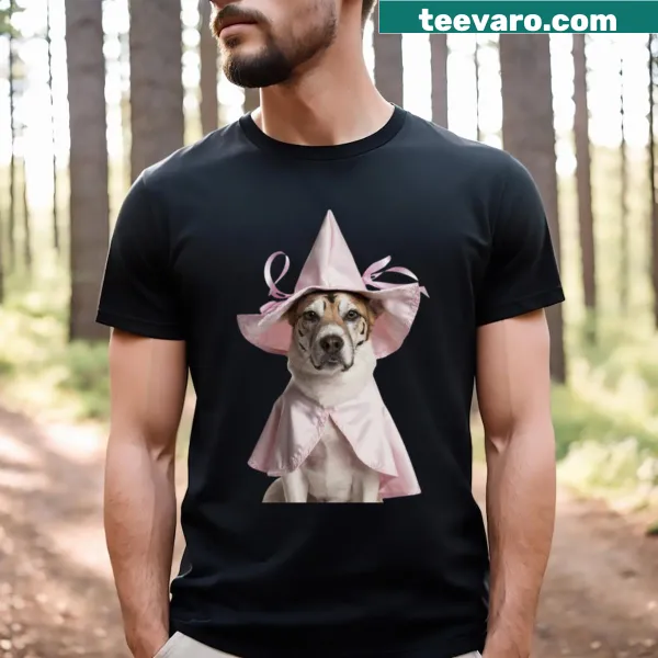 Funny dog wearing a princess crown and confused expression