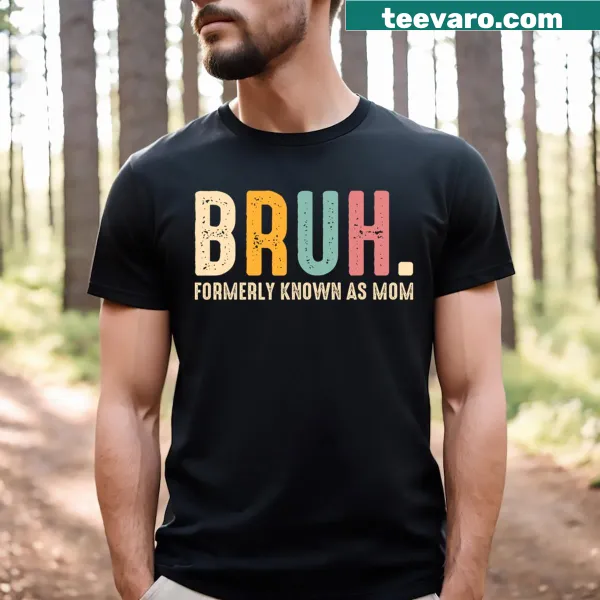 Funny retro t-shirt for moms with humorous text about motherhood