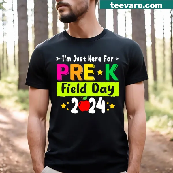 Funny teacher T-shirt for Pre K Field Day