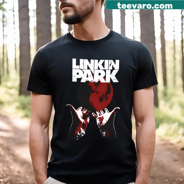 Graphic design dedicated to Linkin Park on a T-shirt