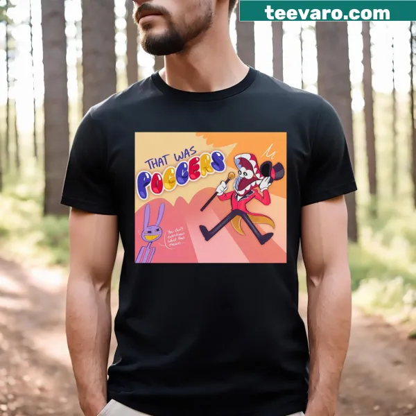 Circus-themed illustration T-shirt by Caine and Jax