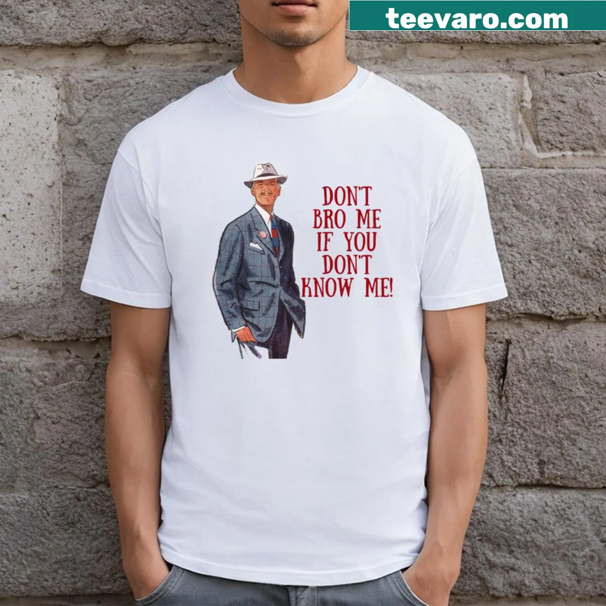 Humorous text design on an office-themed T-shirt — on a men's t-shirt
