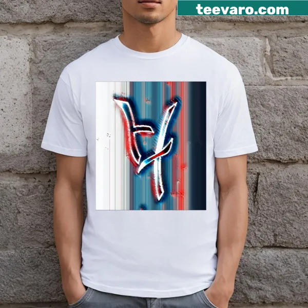 Minimalist T-shirt featuring a modern logo design