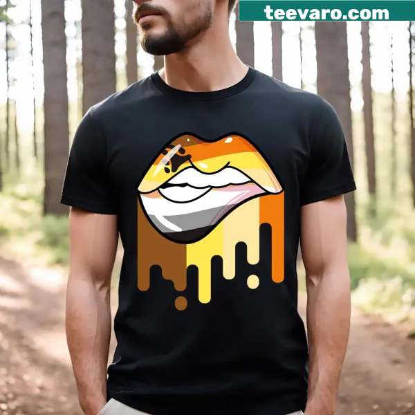 Humorous T-shirt celebrating bear culture with playful graphic