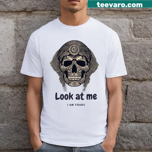 AI-generated T-shirt design with bold and playful typography