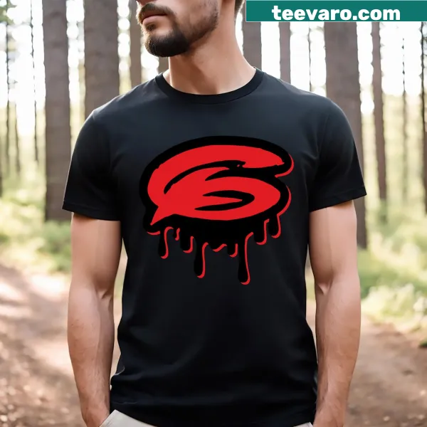 T-shirt featuring a playful drippy design inspired by the Beatnuts