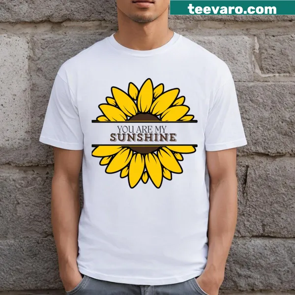 Hand-lettered You Are My Sunshine T-shirt design