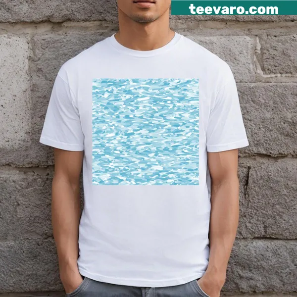 Abstract camouflage pattern T-shirt