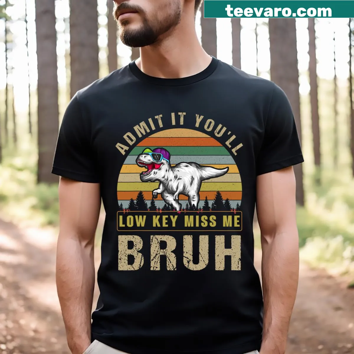 Funny last day of school t-shirt with bold text — on a men's t-shirt