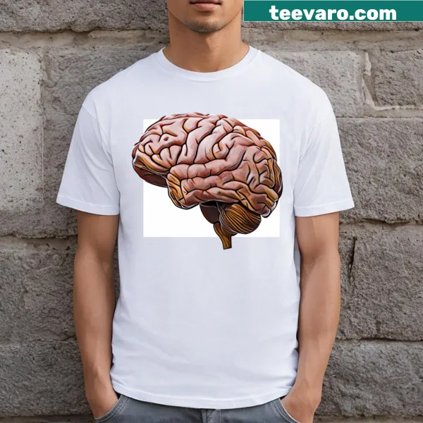Text design promoting intellectual curiosity on a t-shirt