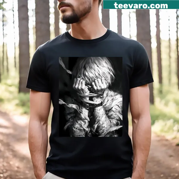Anime-themed T-shirt featuring imaginative graphic design