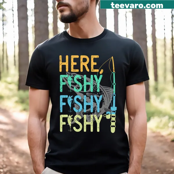 Funny fishing T-shirt with sarcastic quotes for anglers