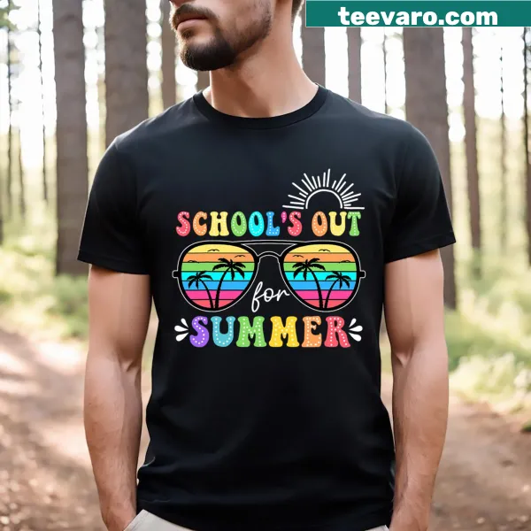 T-shirt celebrating the last day of school for kids