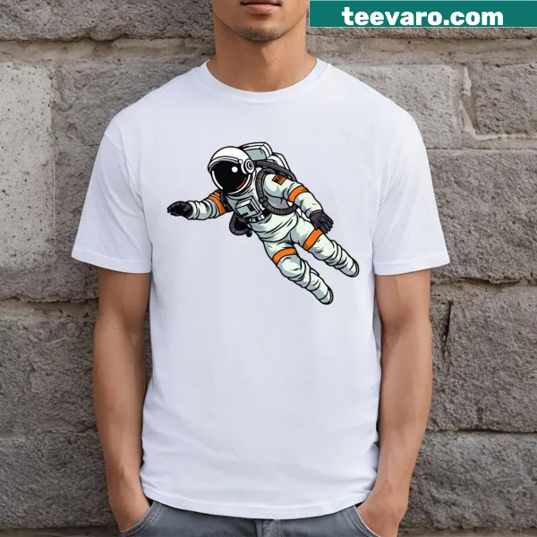 Thought-provoking Space and Time T-shirt with philosophical text