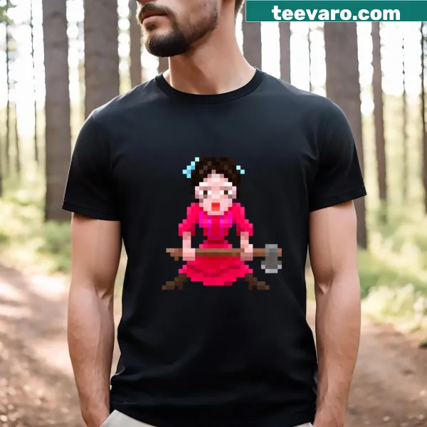 Retro gaming shirt featuring a nostalgic 16 Bits Pearl design