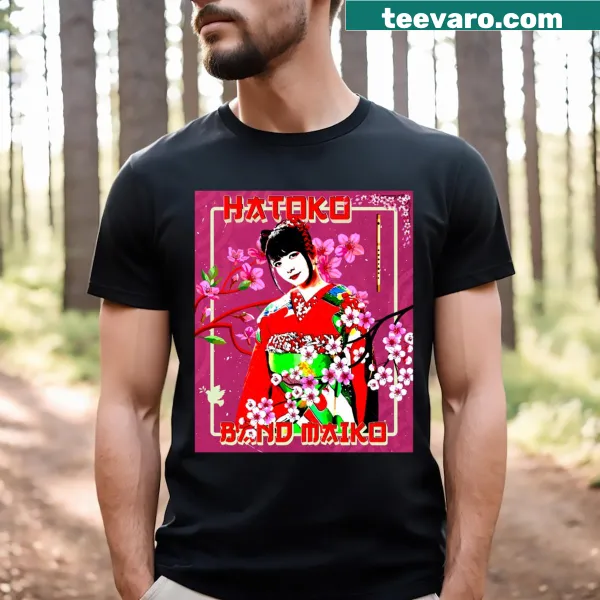 Illustrative t-shirt featuring Maiko Hatoko from anime