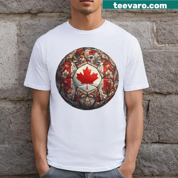 Stylish Canada 2024 T-shirt with bold typography
