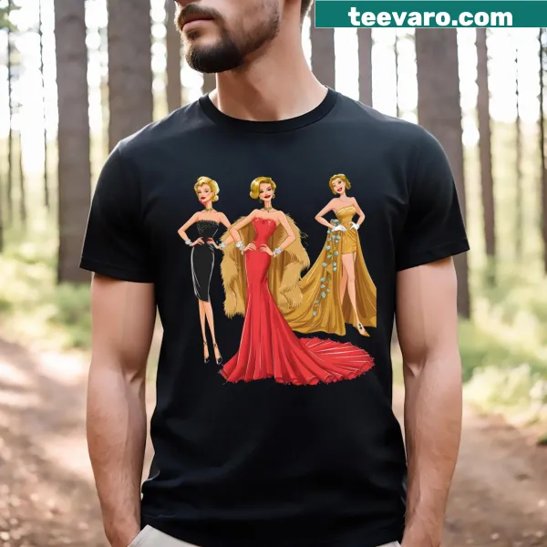 T-shirt celebrating iconic outfits from movies