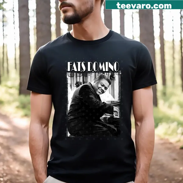 Retro graphic t-shirt featuring Fats Domino