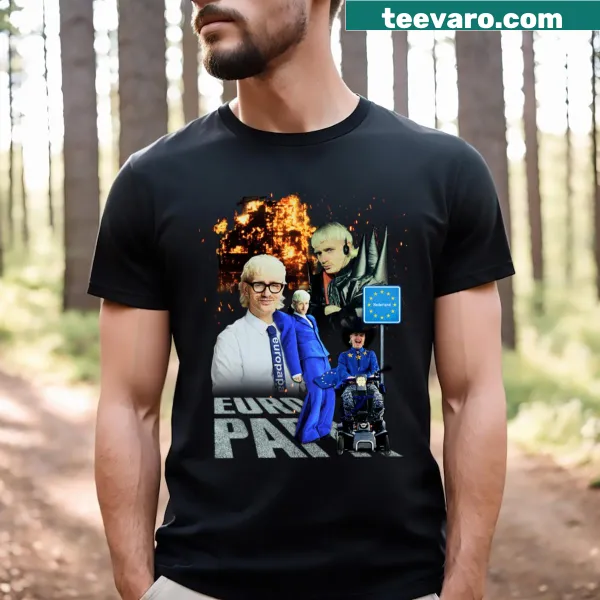 Eurovision 2024 themed T-shirt featuring Joost Klein design