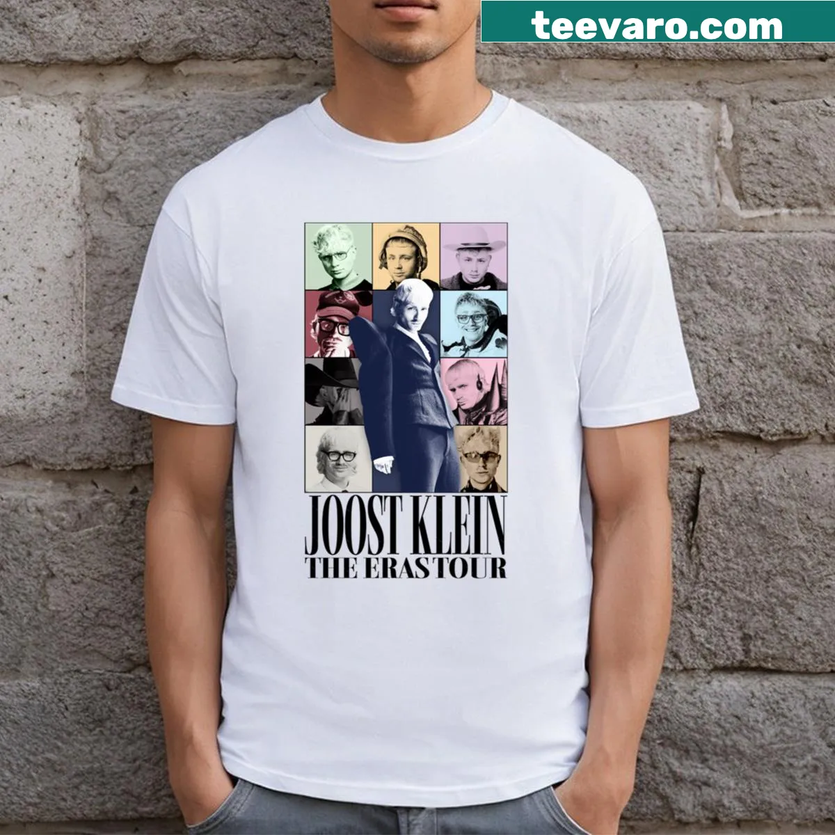 Joost Klein t-shirt celebrating Eurovision Song Contest 2024 — on a men's t-shirt