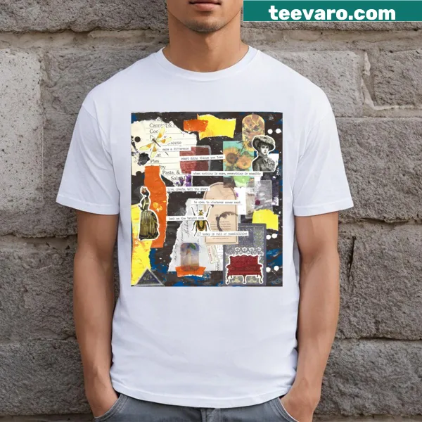 Typographic t-shirt with the phrase 'Make A Difference' in artistic font
