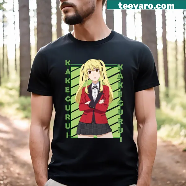 Mary Saotome T-shirt with playful stripe design