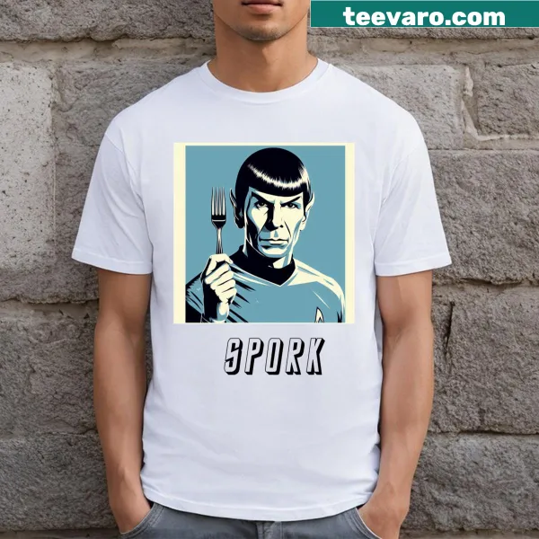 Funny Spork T-shirt with humorous spork graphic