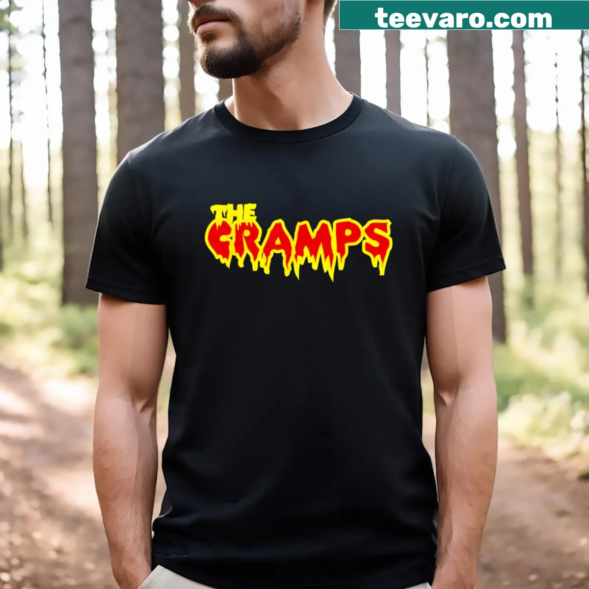 Vintage T-shirt celebrating live shows with classic graphics — on a men's t-shirt