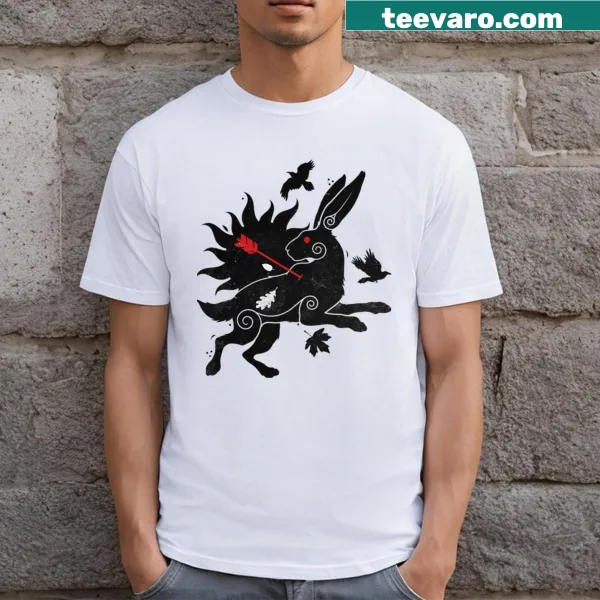 Watership Down T-shirt featuring iconic rabbits illustration