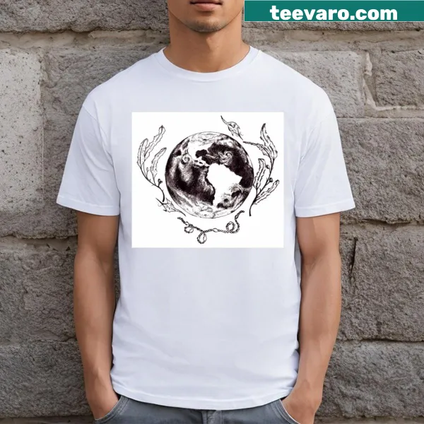Minimalist T-shirt featuring the 2019 PSA logo in line-art style