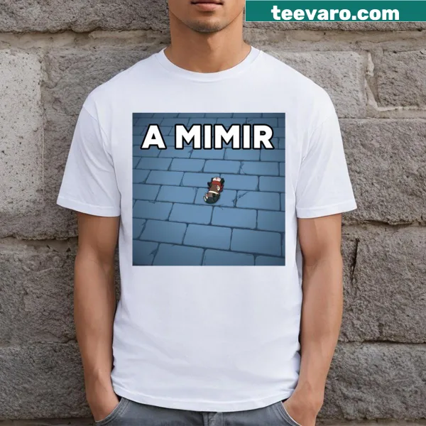 Long T-shirt with a mystical design inspired by folklore
