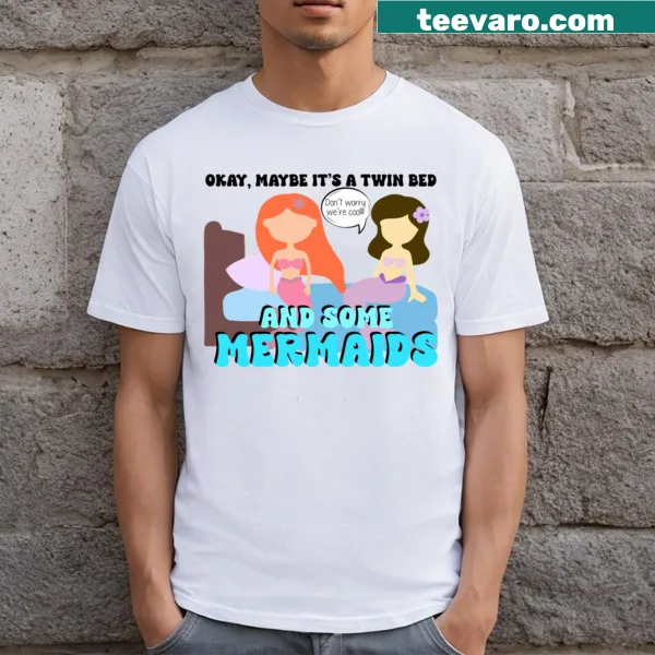 Chappell T-shirt with whimsical mermaid text