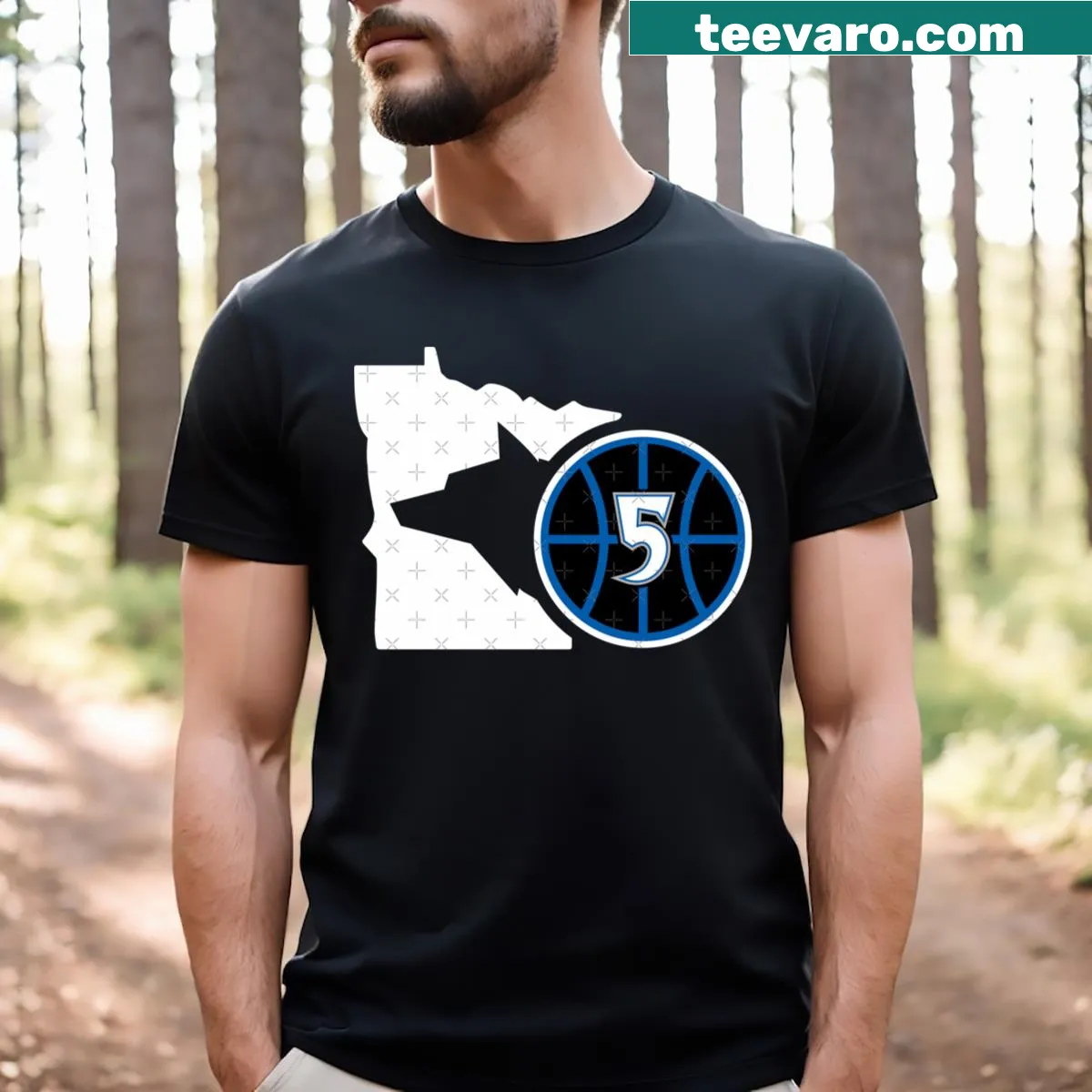 Ant Freaking Edwards Black T-shirt featuring bold basketball graphics — on a men's t-shirt