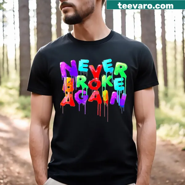 Funny Black Brroke Again graphic T-shirt