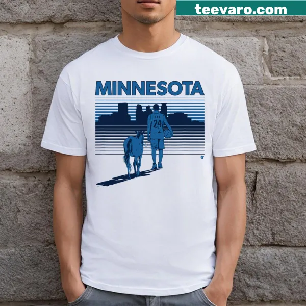 Minnesota Basketball T-shirt with bold text