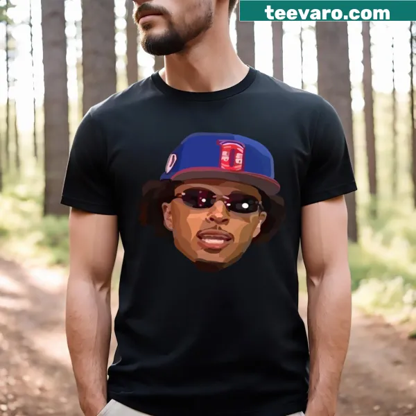 Simple t-shirt featuring the name 'Cade Cunningham' in bold letters