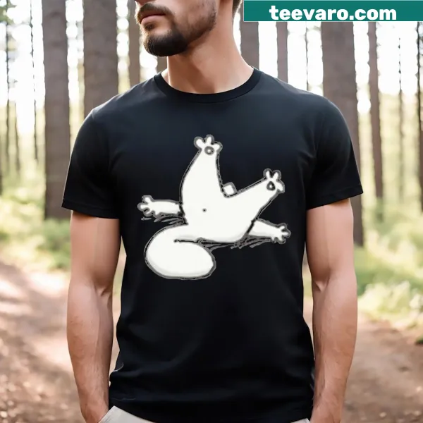 Playful Cat Arse T-shirt featuring a humorous design