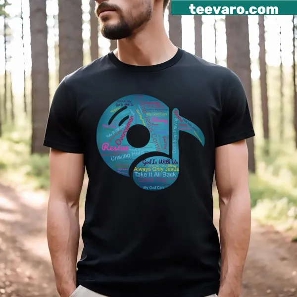 Christian Music Mashup Music 2024 T-shirt with unique design