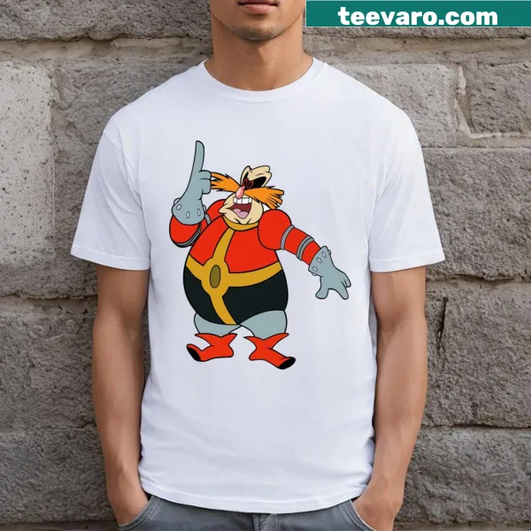 Dr Ivo Robotnik graphic t-shirt from Sonic franchise
